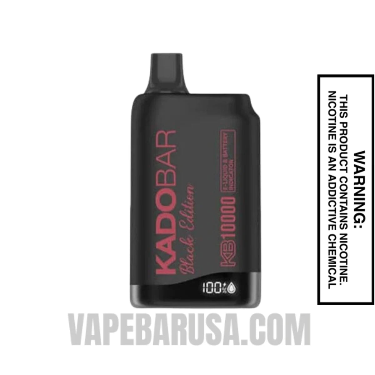 Cherry Banana Kado Bar Black Edition Disposable Vape