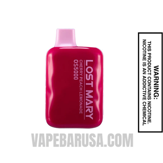 Cherry Peach Lemonade Lost Mary OS5000 Vape