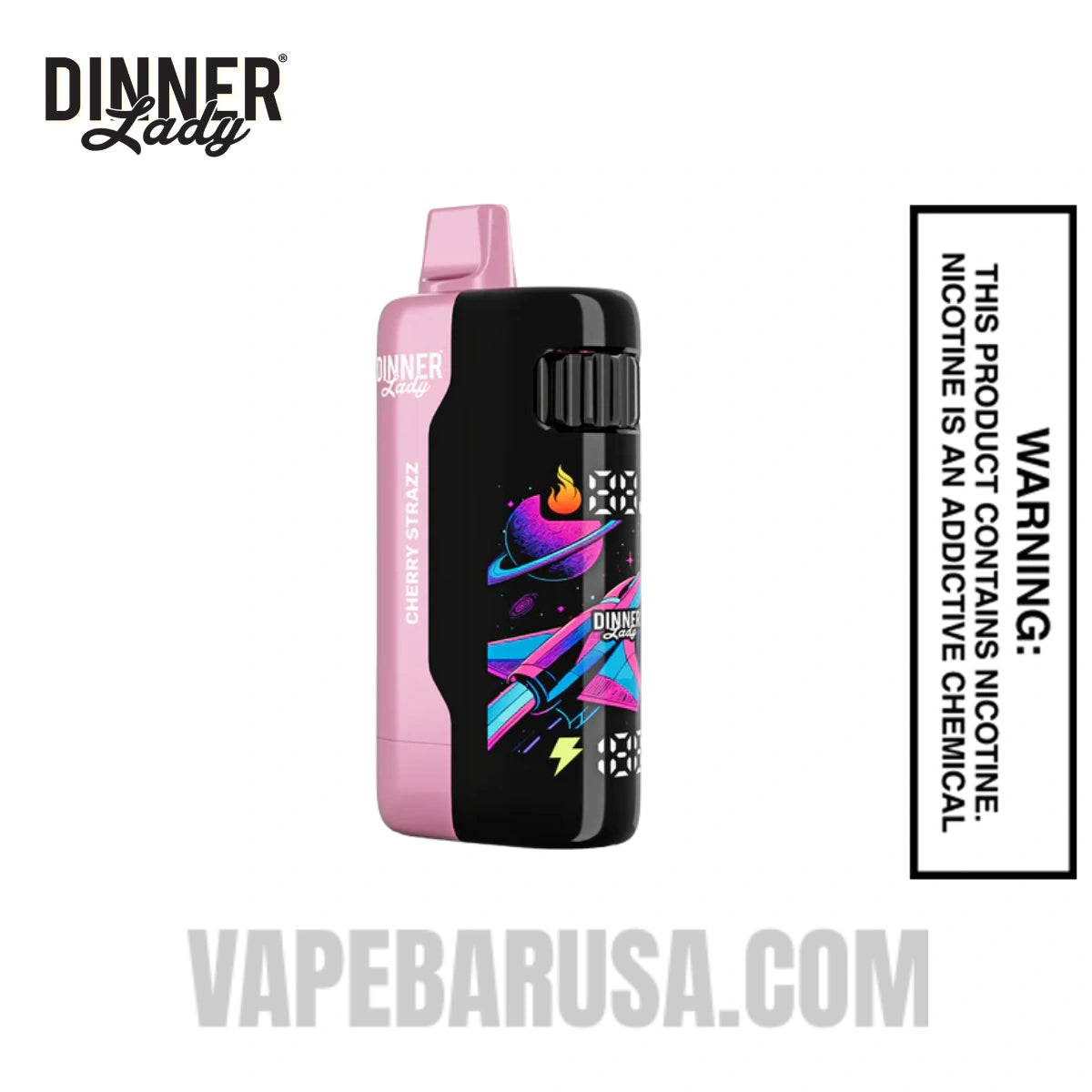 Cherry Strazz Dinner Lady Galax 60K Disposable Vape