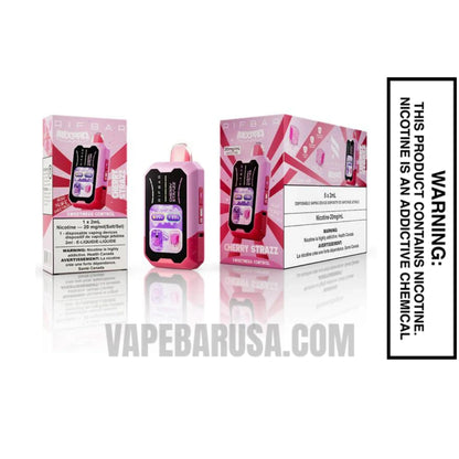 Cherry Strazz Rifbar MixPro Sweet 40K Disposable Vape With Bundle Pack