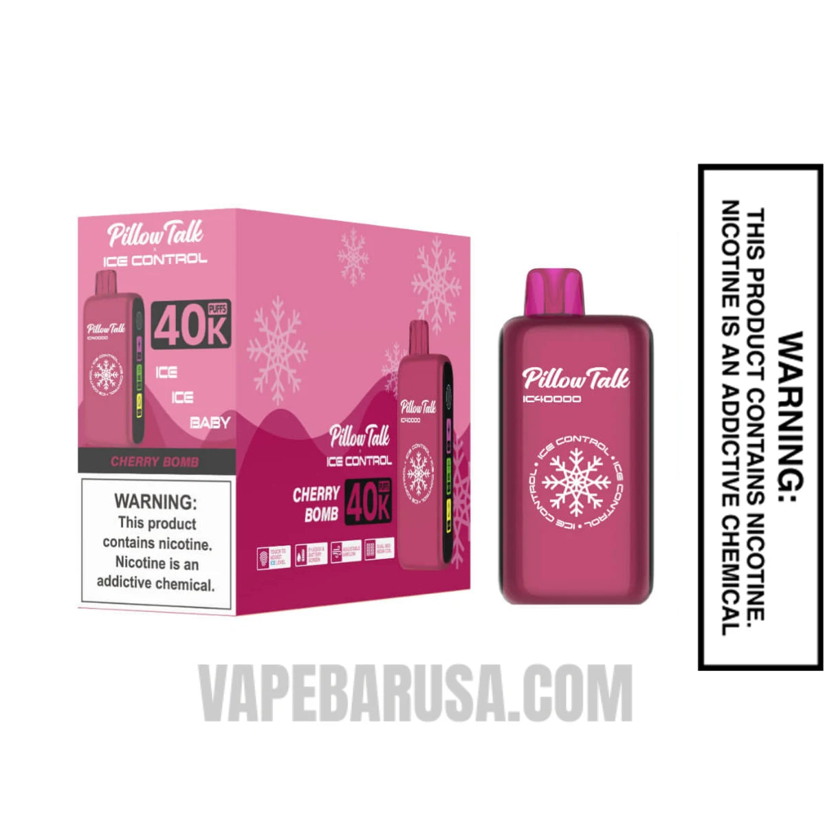 Cherry Bomb Pillow Talk IC40000 Disposable Vape