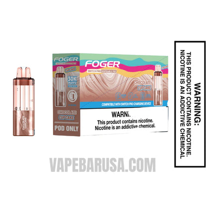 Chocolate Cupcake Foger Switch Pro 30K Disposable Pod With Bundle Box