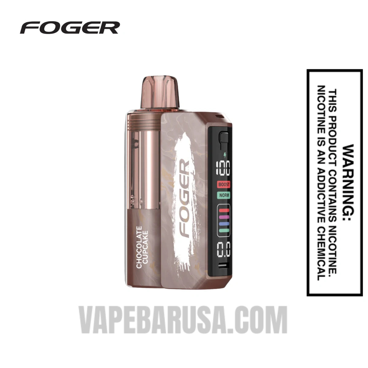 Chocolate Cupcake Foger Switch Pro 30K Disposable Vape Kit