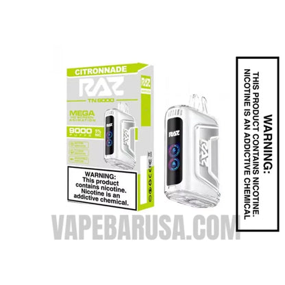 Citronade RAZ TN9000 Disposable Vape with Package Box
