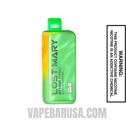 Citrus Sunrise Lost Mary MT15000 Disposable Vape