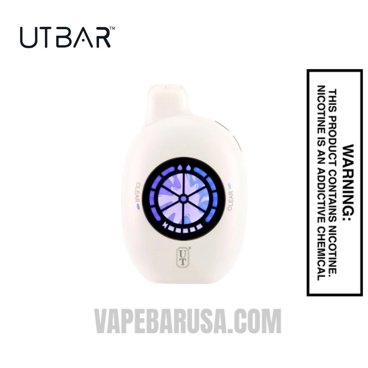 Clear Flum UT Bar 50K Disposable Vape