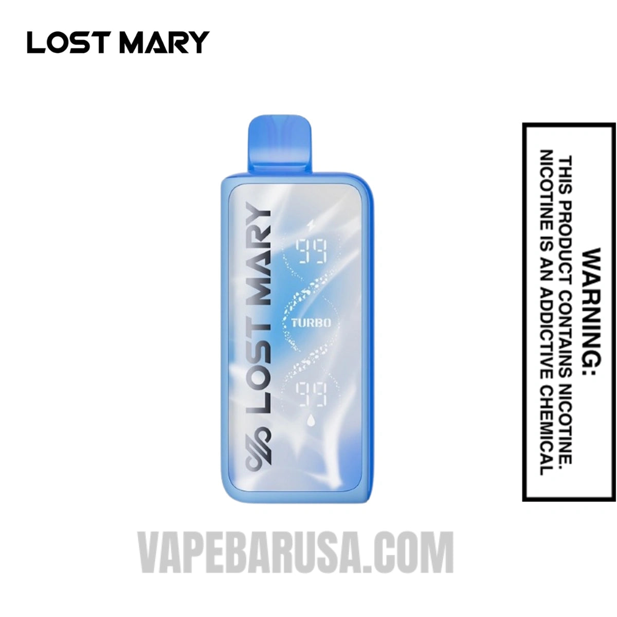 Clear Lost Mary MT35000 Turbo Disposable Vape