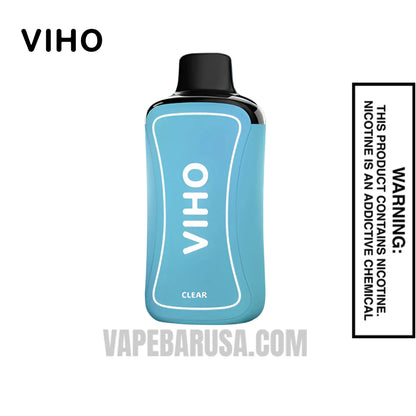 Clear (Blue Box) Viho Supercharge 20000 Puffs Vape
