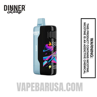 Clear Dinner Lady Galax 60K Disposable Vape