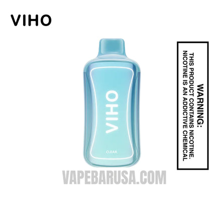 Clear (Red Box) Viho Supercharge 20000 Puffs Vape 