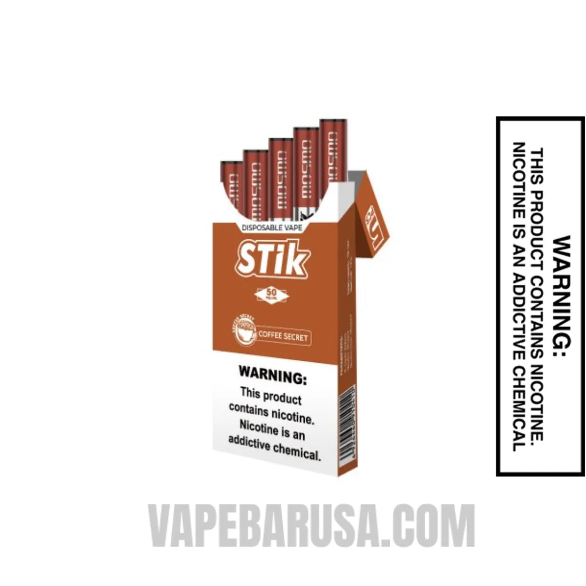 Coffee Secret MOSMO Stik Disposable With Package Box 