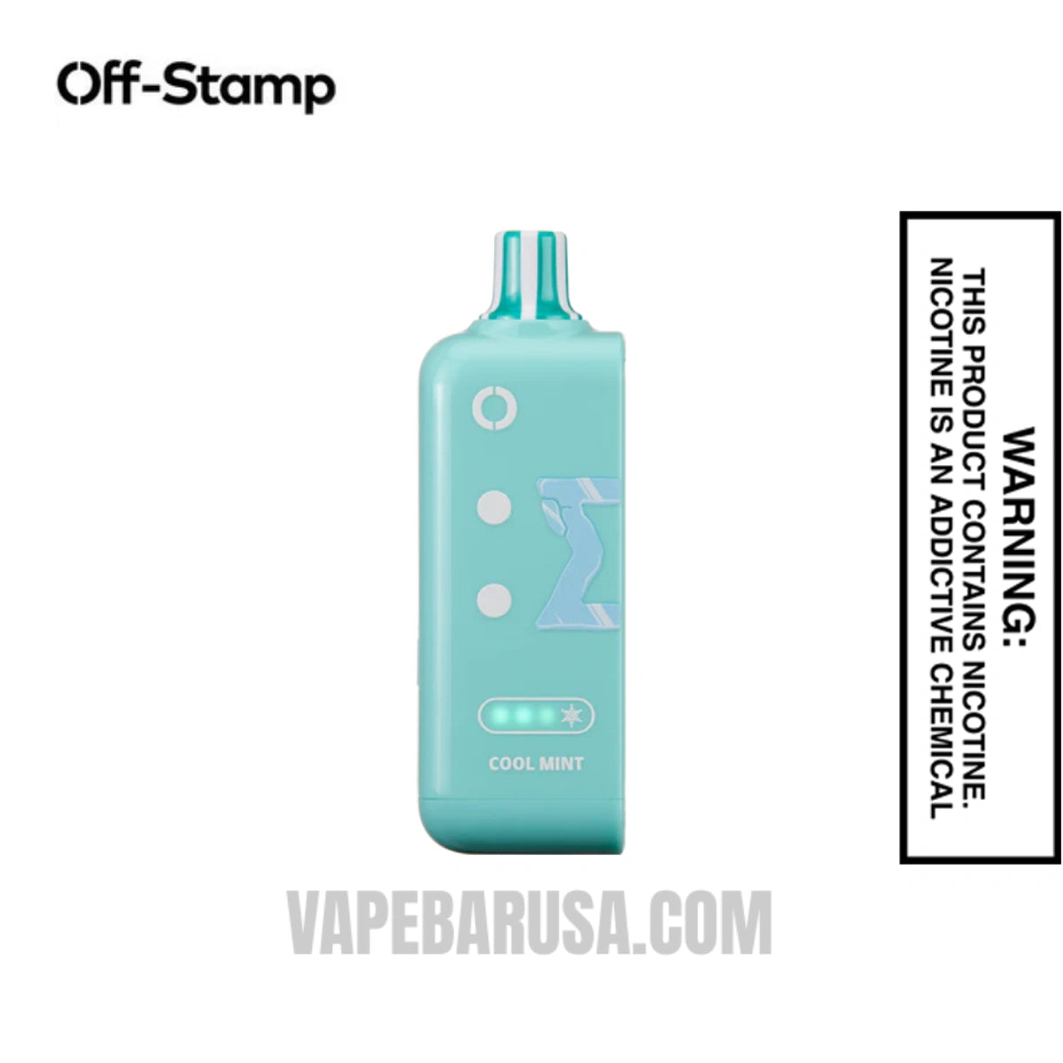 Cool Mint Off Stamp Ice Cube 25K Disposable Pod