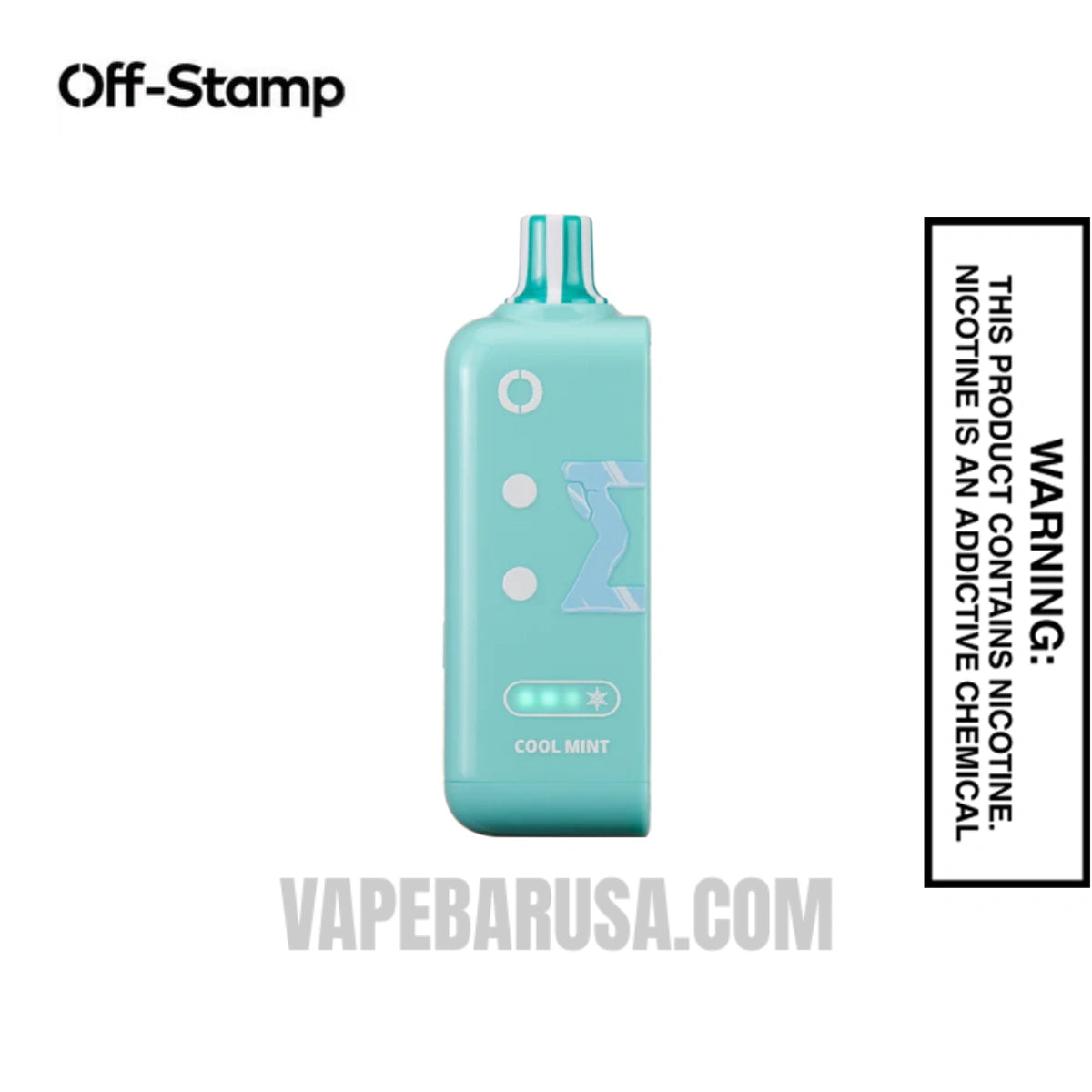 Cool Mint Off Stamp X Crystal Cube 35K Disposable Vape Pod