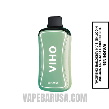 Cool Mint VIHO Supercharge Zero Nicotine Disposable Vape