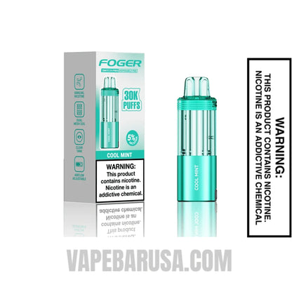 Cool Mint Foger Switch Pro Disposable Vape With Package Box