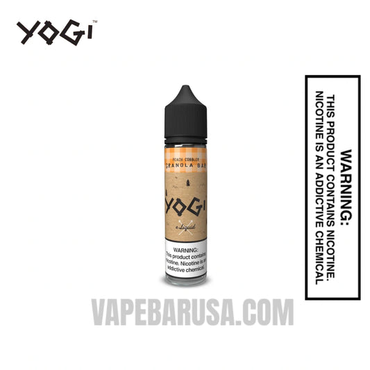 Peach Cobbler Granola Bar Yogi Vape Juice 60 ML 