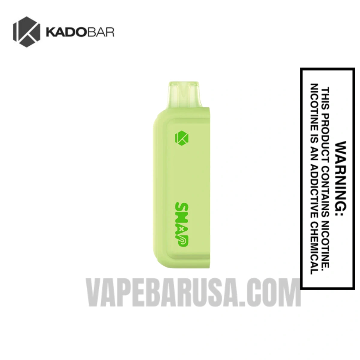 Sour Apple Kado Bar Snap 25K Disposable Pod