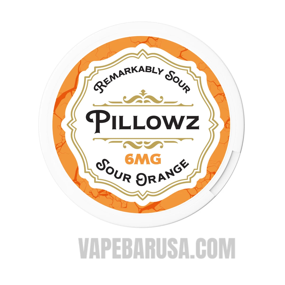 Sour Orange Pillowz Nicotine Pouches 6 mg (Pack of 5)
