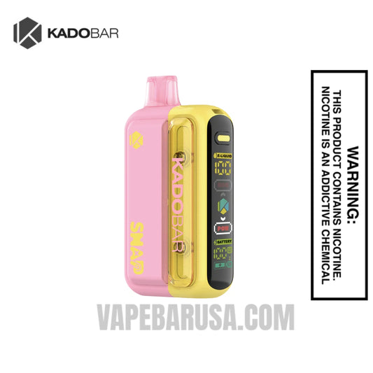 Strawberry Banana Kado Bar Snap 25K Disposable Vape Kit