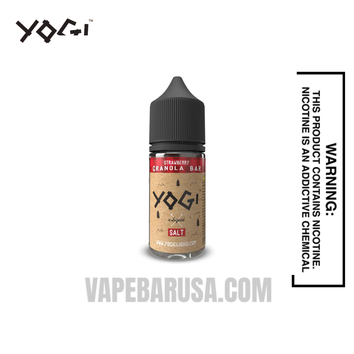 Strawberry Granola Bar Yogi Salt Nic Vape Juice 30 ML