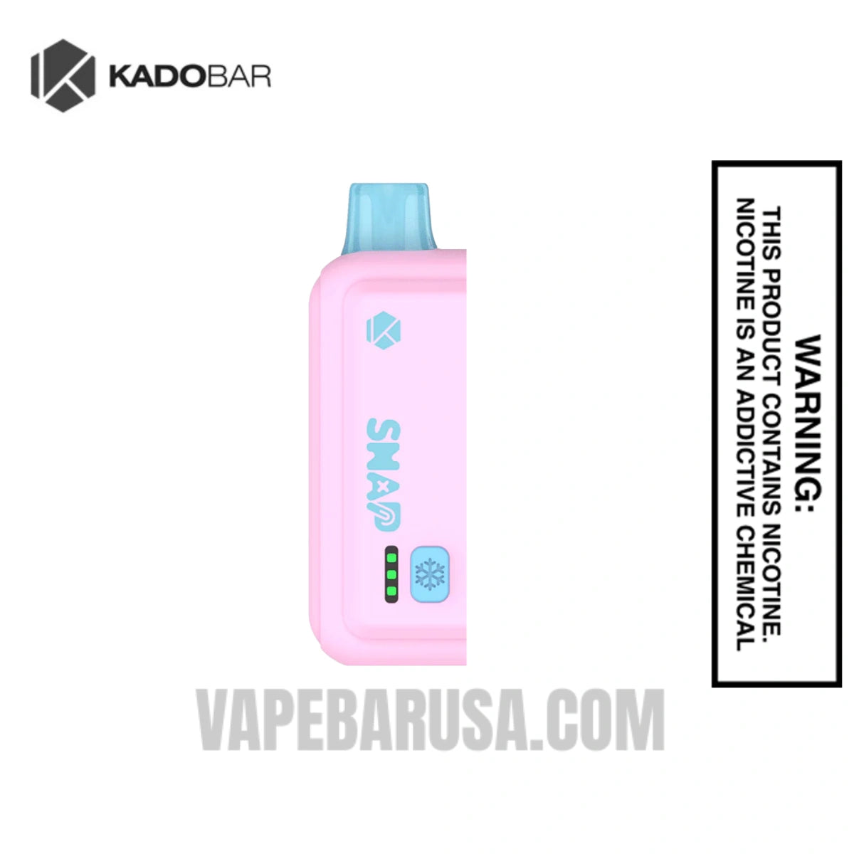 Strawberry Slushy Kado Bar Snap 25K Disposable Pod