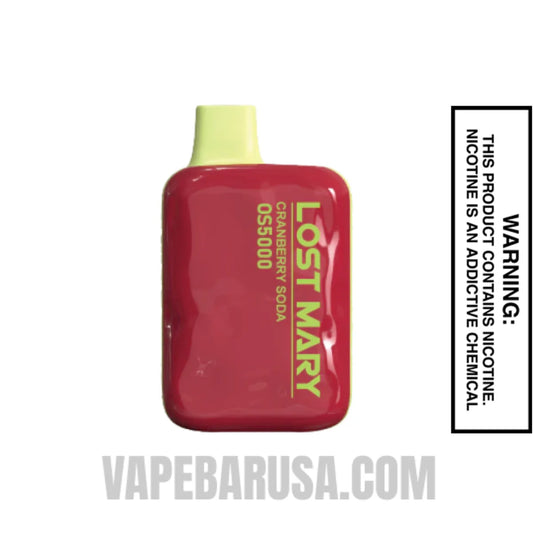 Cranberry Soda Lost Mary OS5000 Disposable Vape