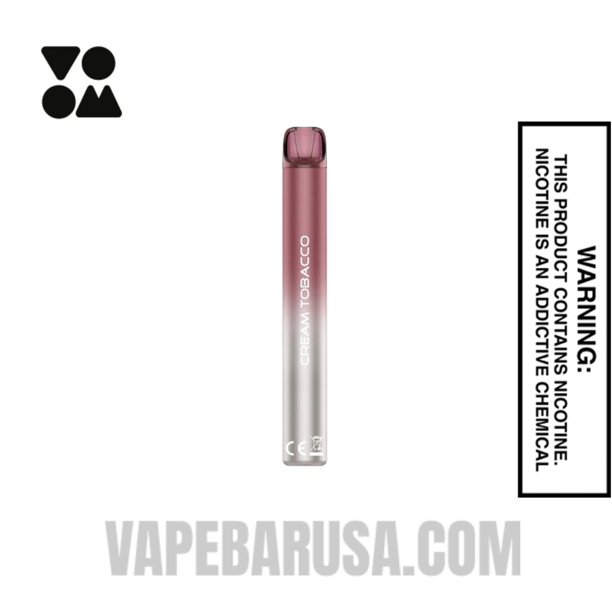 Cream Tobacco Voom Mesh 3000 Puffs Disposable Vape