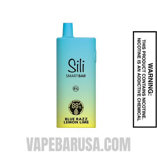 Dirty Blue Razz Lemon Lime Sili Smart Bar Vape 10000 Puffs
