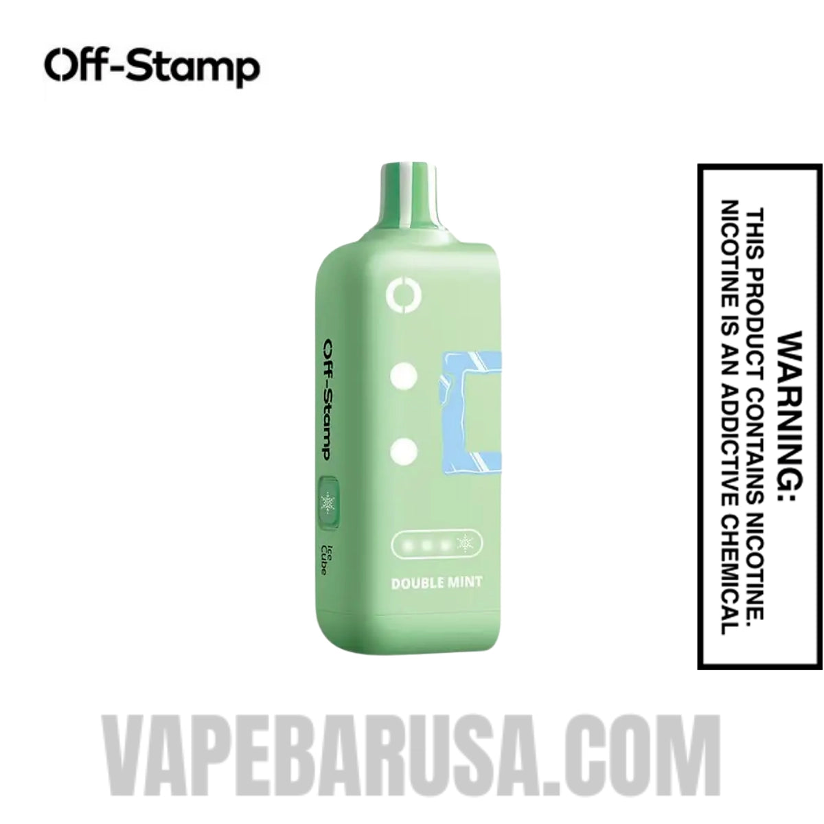 Double Mint Off Stamp Classic Cube 25K Disposable Vape Pod