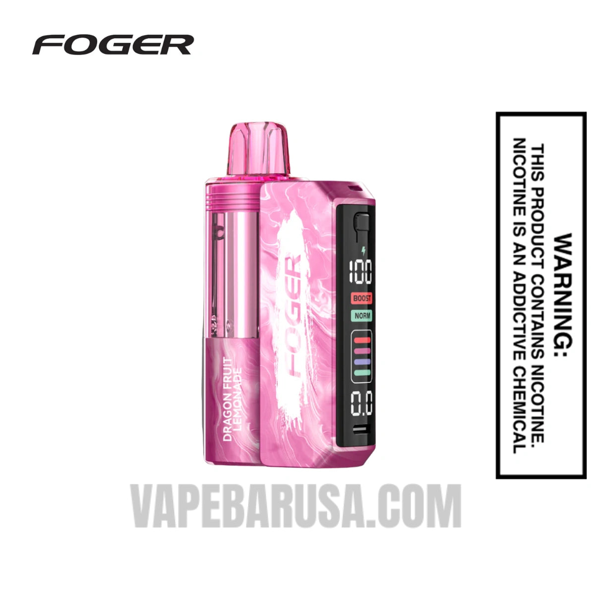 Dragon Fruit Lemonade Foger Switch Pro 30K Disposable Vape Kit