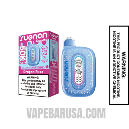 Dragon Razz Suonon Donete 50k Disposable Vape With Package Box