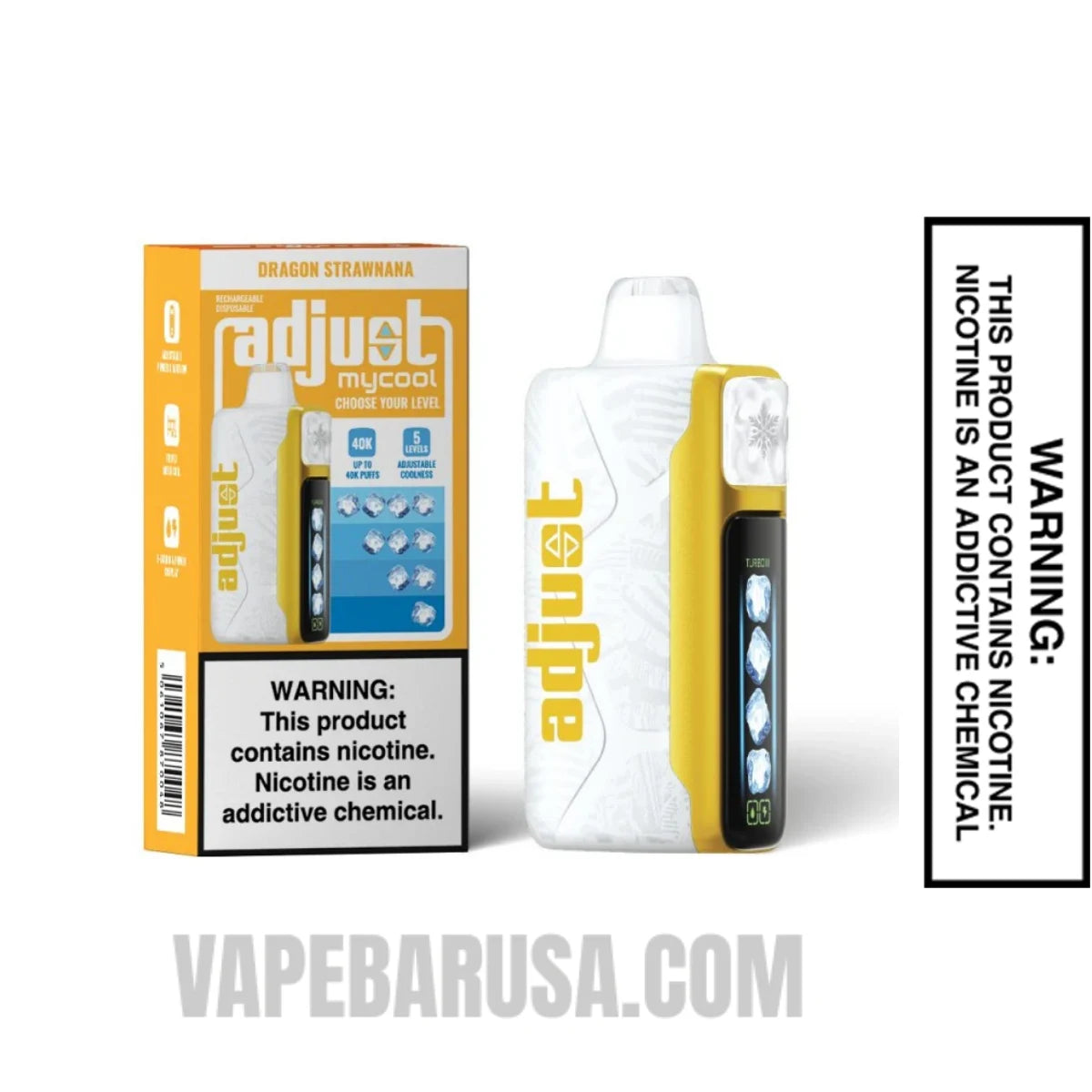 Dragon Strawnana Adjust MyCool 40K Disposable Vape With Package Box
