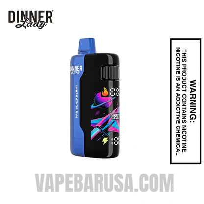 Fab Blackberry Dinner Lady Galax 60K Disposable Vape