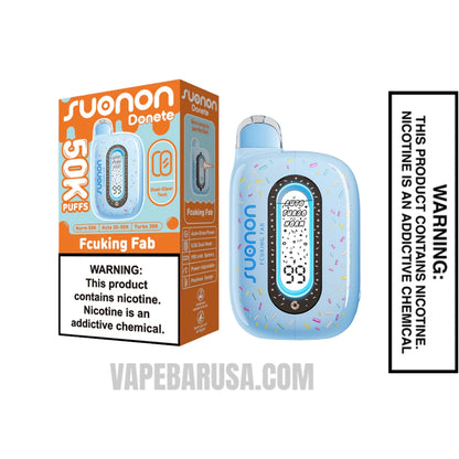Fcuking Fab Suonon Donete 50k Disposable Vape With Package Box