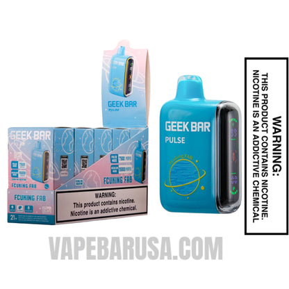 Fcuking FAB Geek Bar Pulse Disposable Vape With Bundle Pack