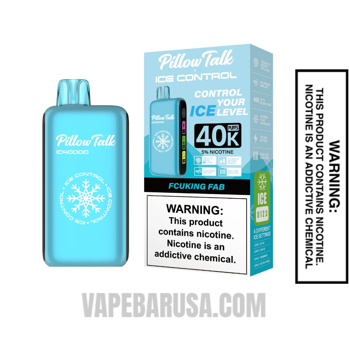 Fcuking Fab Pillow Talk IC40000 Disposable Vape With Package Box 