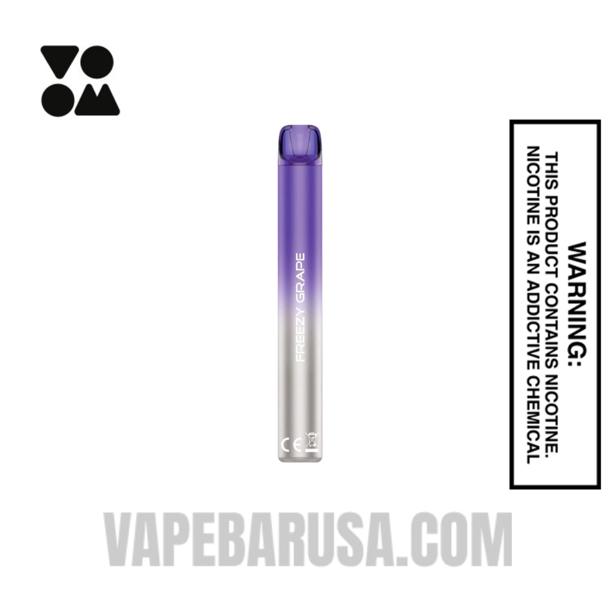 Freezy Grape Voom Mesh 3000 Puffs Disposable Vape