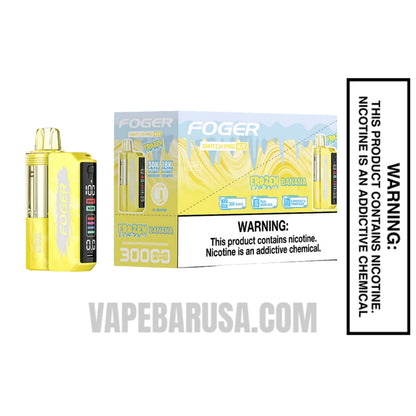 Frozen Banana Foger Switch Pro 30K Disposable Vape Kit With Bundle Pack