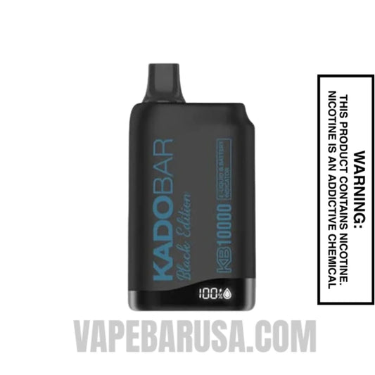 Frozen Blue Razz Kado Bar Black Edition Disposable Vape