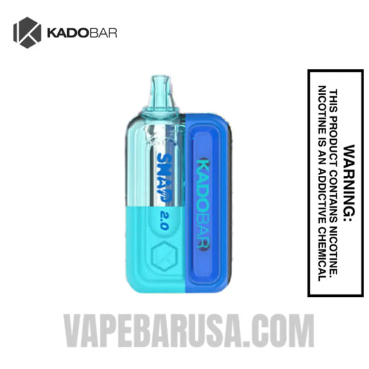 Frozen Blueberry Kado Bar Snap 2.0 35K Disposable Vape Kit