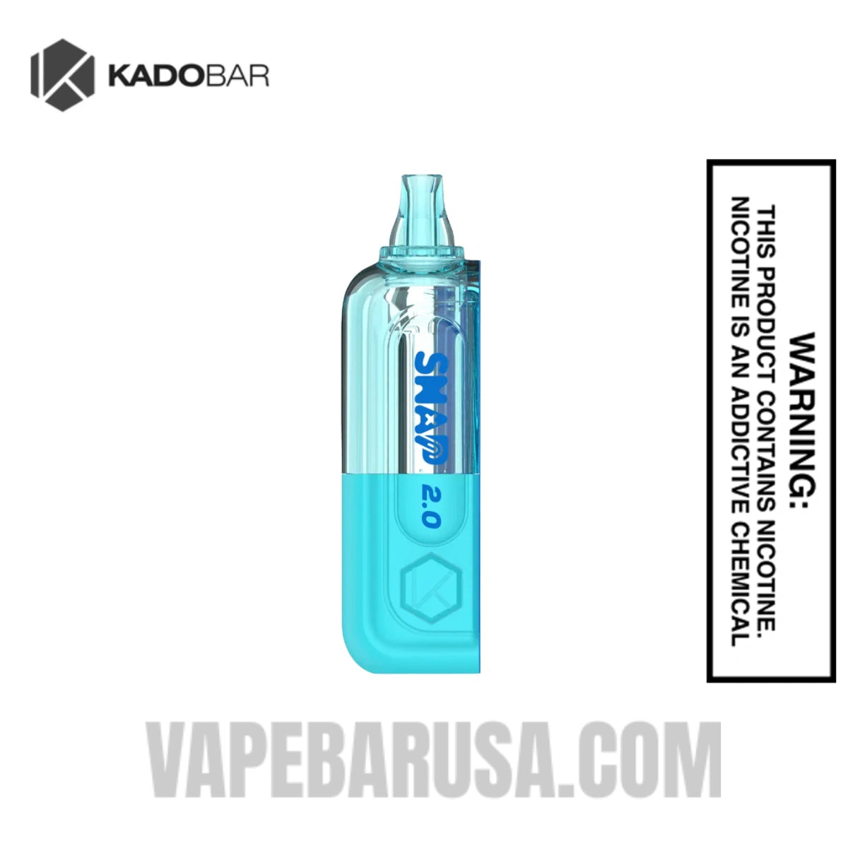 Frozen Blueberry Kado Bar Snap 2.0 35K Disposable Vape Pod