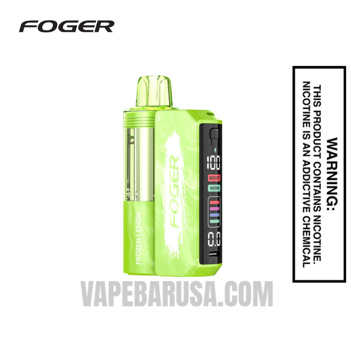 Frozen Lemon Foger Switch Pro 30K Disposable Vape Kit