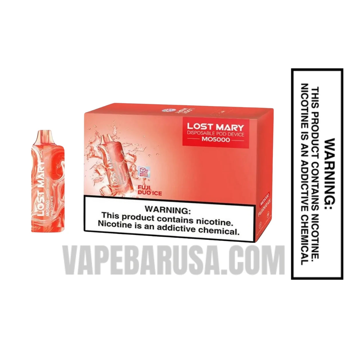 Fuji Duo Ice Lost Mary MO5000 Disposable Vape With bundle box