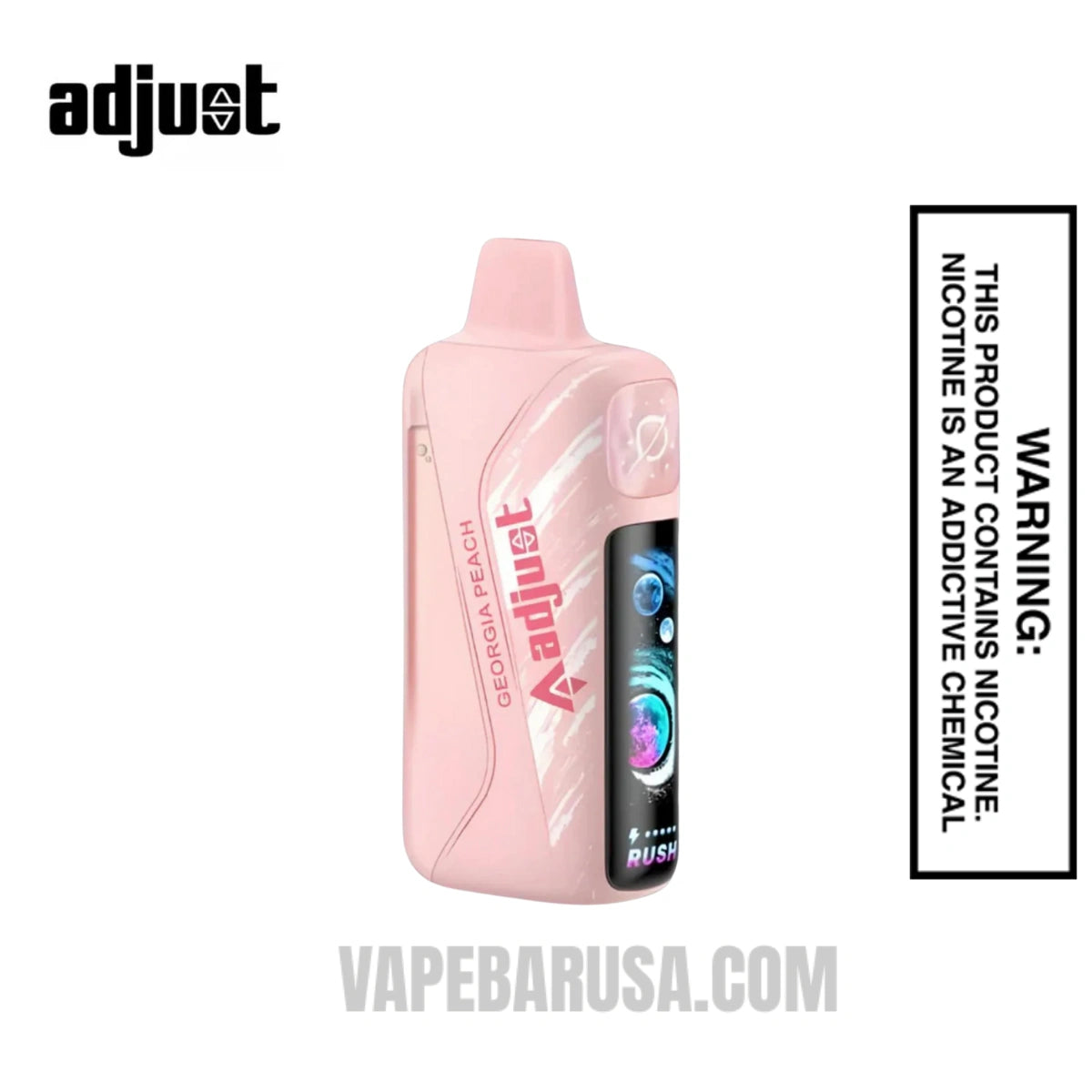 Georgia Peach Adjust MyRusher 40K Disposable Vape