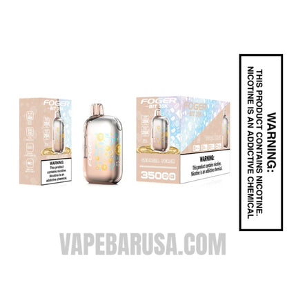 Georgia Peach Foger Bit 35K Disposable Vape With Bundle Pack
