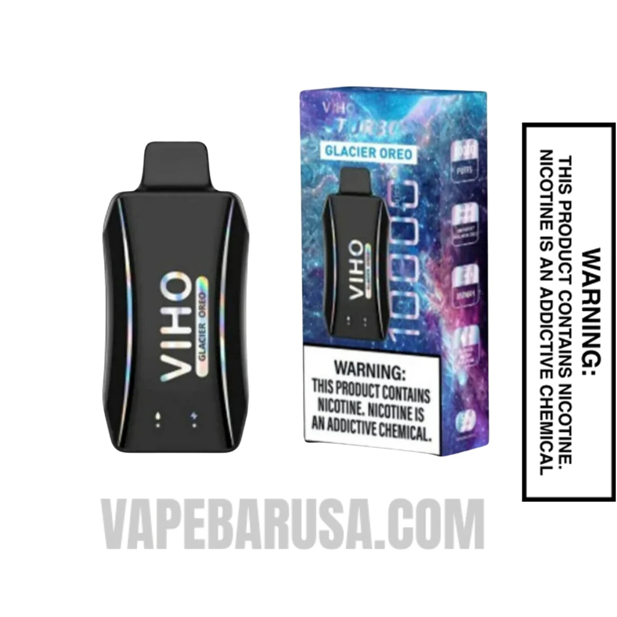 Glacier Oreo VIHO Turbo Vape 10000 Puffs With Package Box