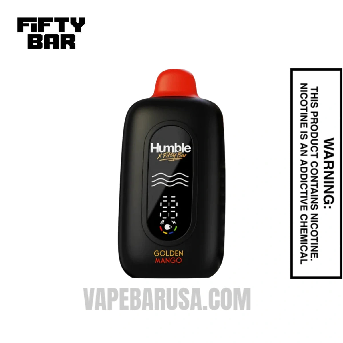 Golden Mango Humble X Fifty Bar 20K Disposable Vape
