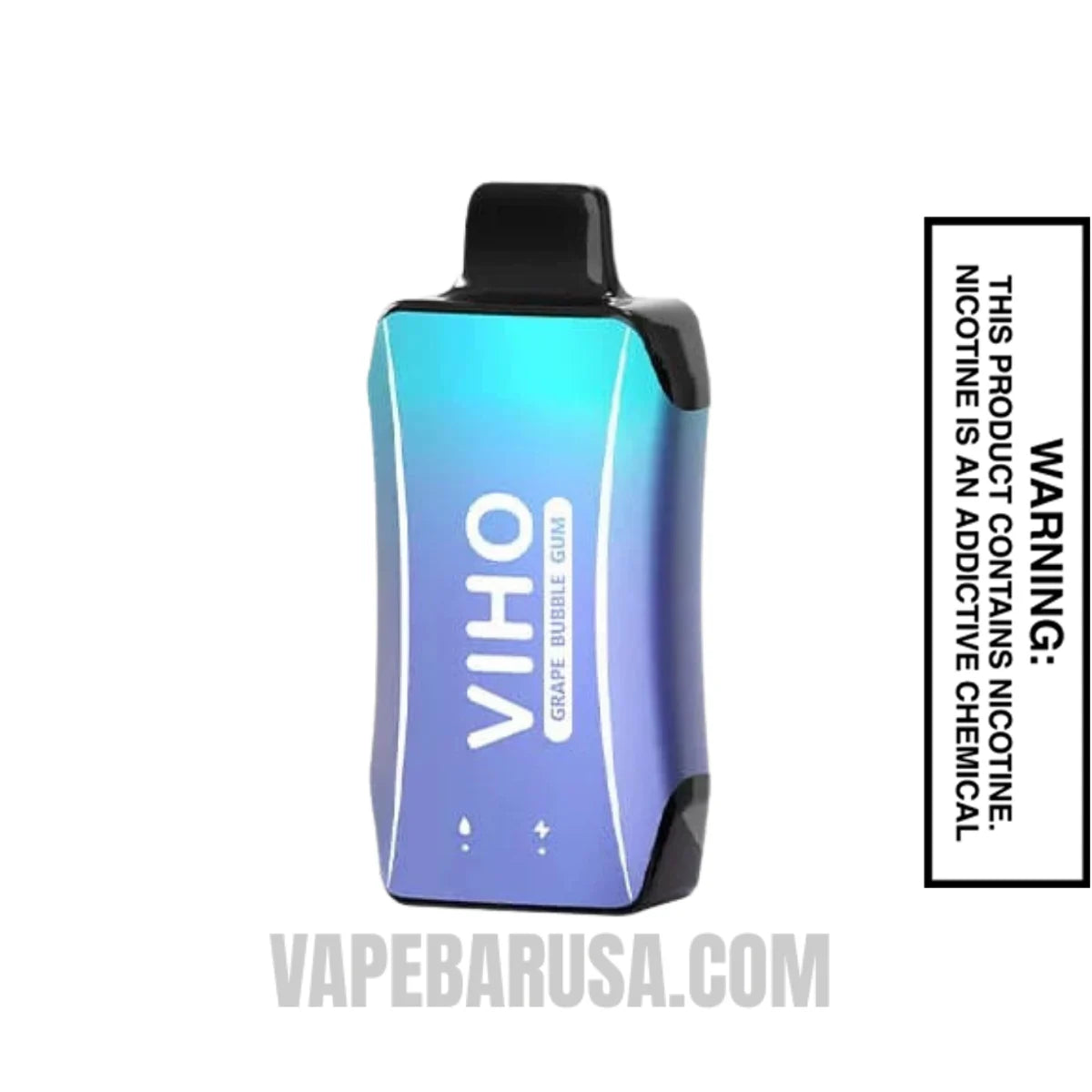 Grape Bubble Gum VIHO Turbo Vape 10000 Puff