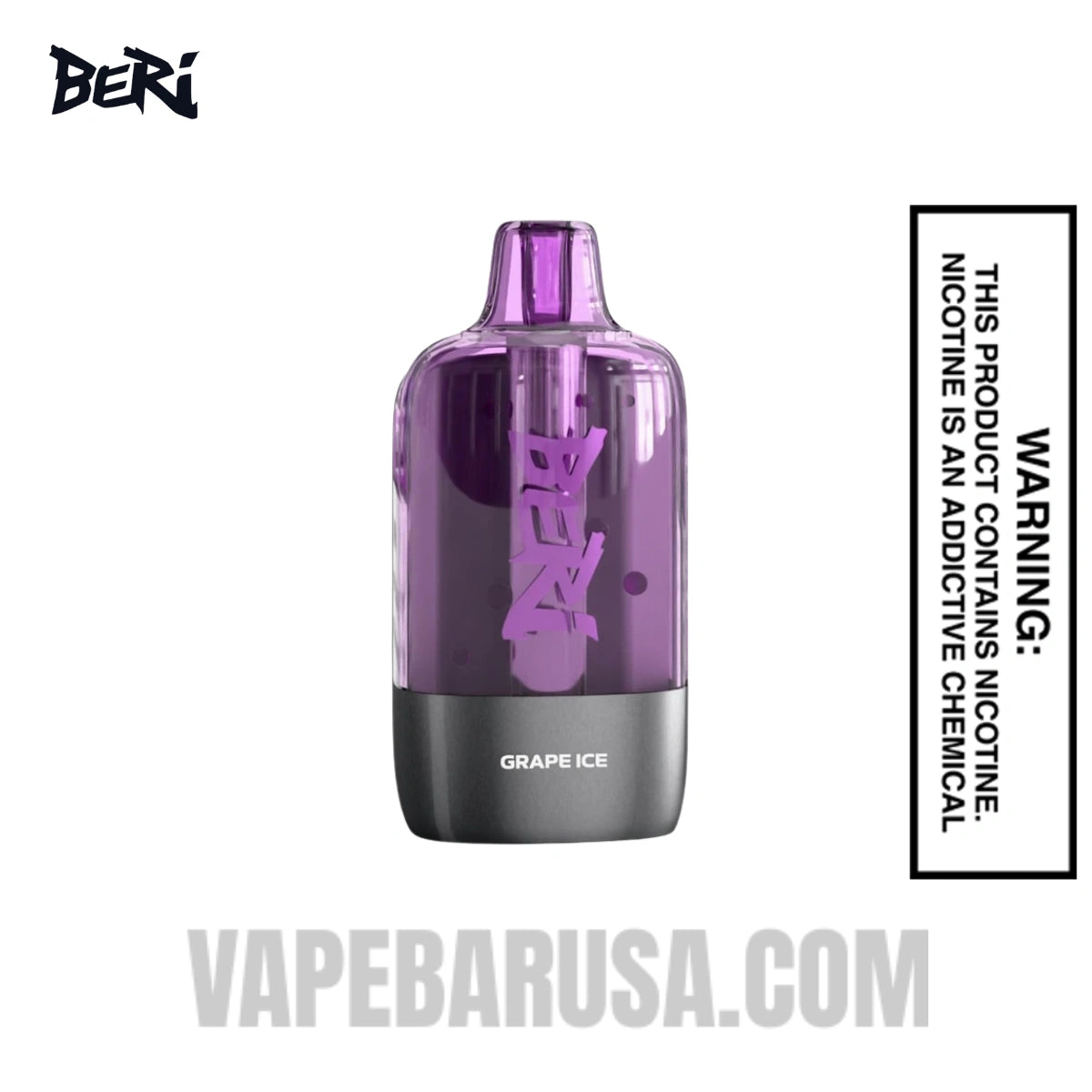 Grape Ice Beri Cliq 50K Disposable Vape Pod