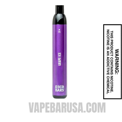 Grape Ice Esco Bars 2500 Puffs Disposable Vape